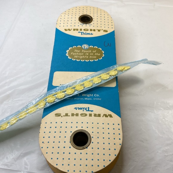 Vintage Wright’s Fashion Trim - Picture 3 of 9